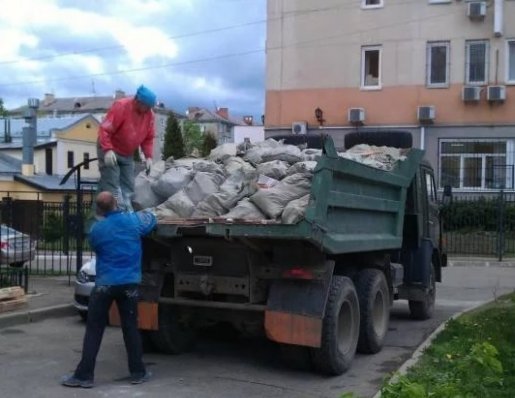 Вывоз строительного мусора (самосвалы, газели). Грузчики стоимость услуг и где заказать - Казань