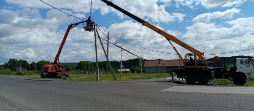 Монтаж опор и линий электропередач. Услуги спецтехники стоимость услуг и где заказать - Казань