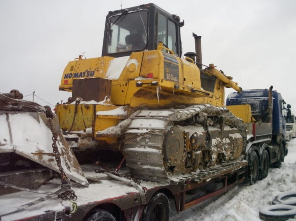 Транспортировка бульдозера Komatsu 30 тонн стоимость услуг и где заказать - Казань