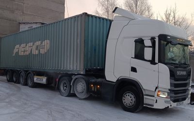 Перевозка 40 футовых контейнеров - Нижнекамск, заказать или взять в аренду