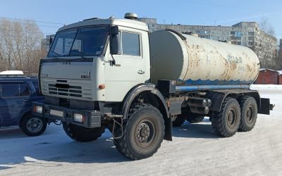 Цистерна-водовоз на базе Камаз - Казань, заказать или взять в аренду