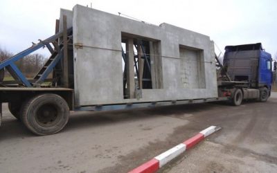Перевозка бетонных панелей и плит - панелевозы - Казань, цены, предложения специалистов
