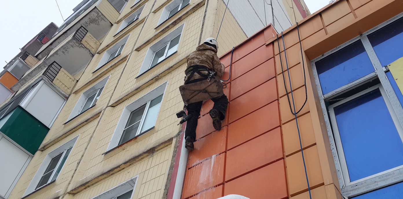 Услуги промышленных альпинистов для высотных работ в Новошешминске
