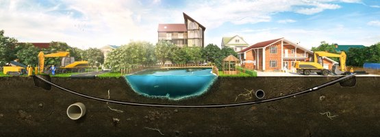 ГНБ. Прокол под дорогой. Горизонтальное бурение стоимость услуг и где заказать - Набережные Челны